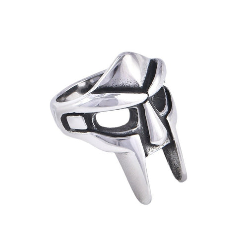 Stainless steel men's ring jewelry mask titanium steel ring